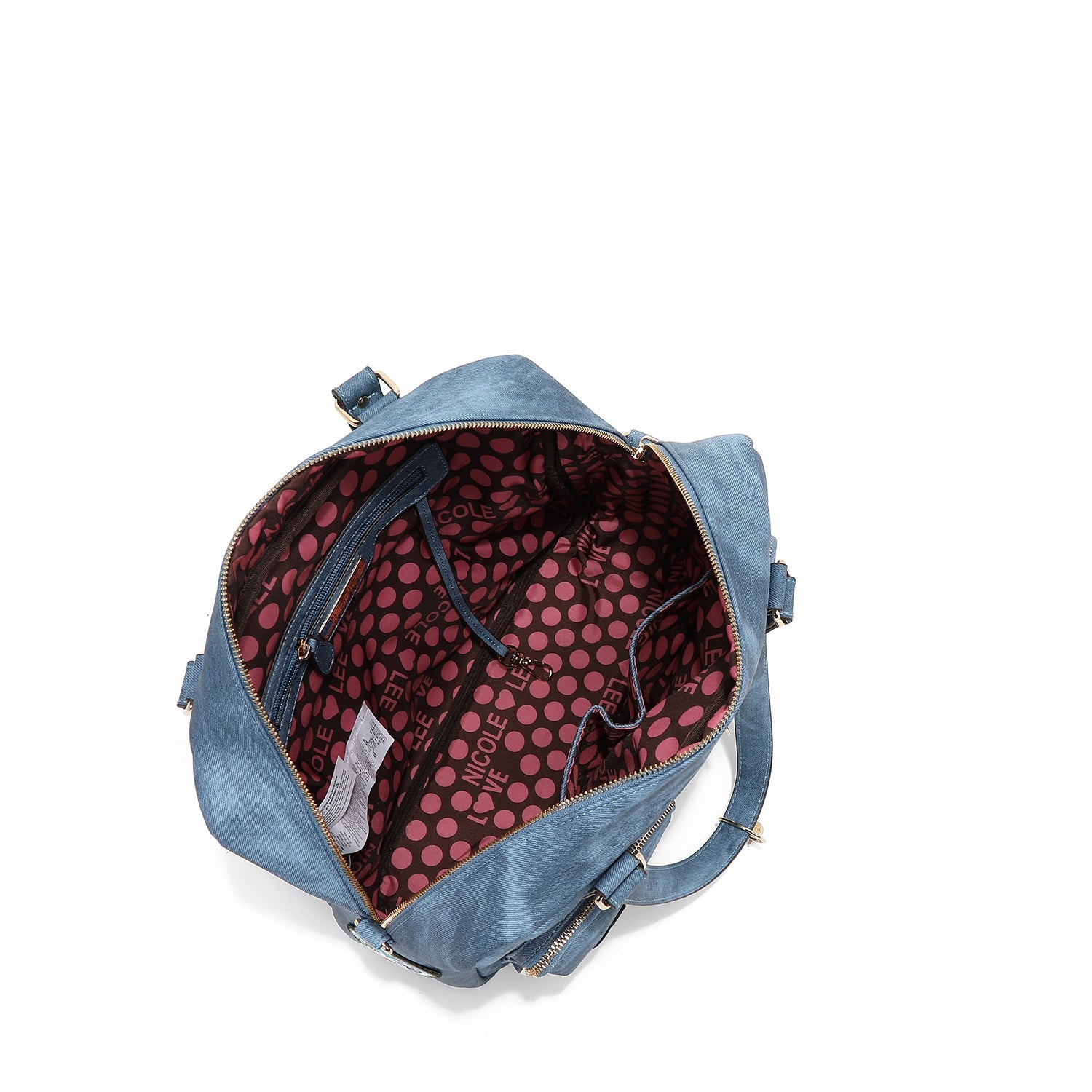 BOLSO CON CREMALLERA Y MÚLTIPLES PARCHES (VERDE)-3